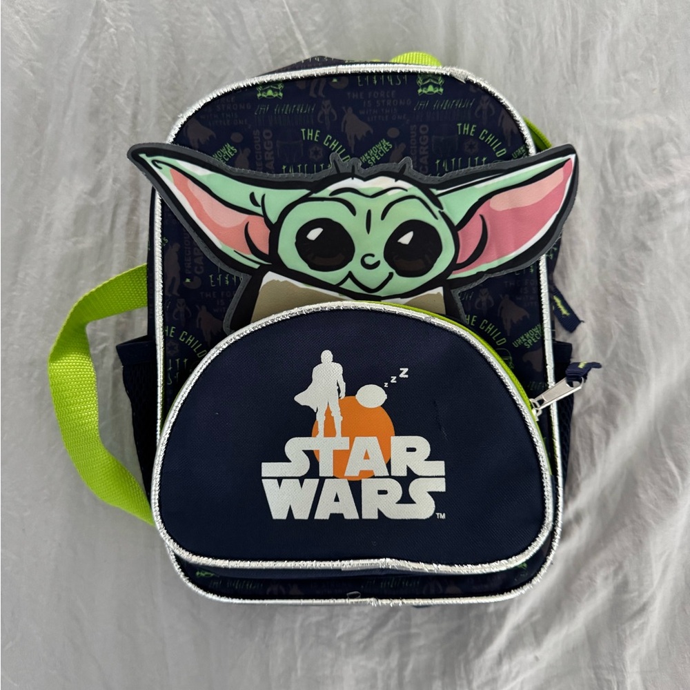 Kids' Star Wars The Mandalorian Baby Yoda Mini Backpack Blue